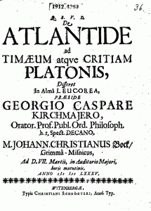 De_Atlantide_ad_Timaeum_atque_Critiam_Platonis