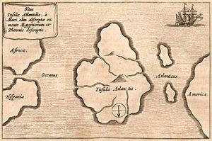 mappa_atlantide_Mundus_Subterraneus_1665