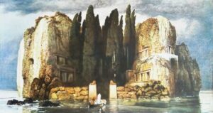 Arnold Bocklin "l'isola dei morti" 1886