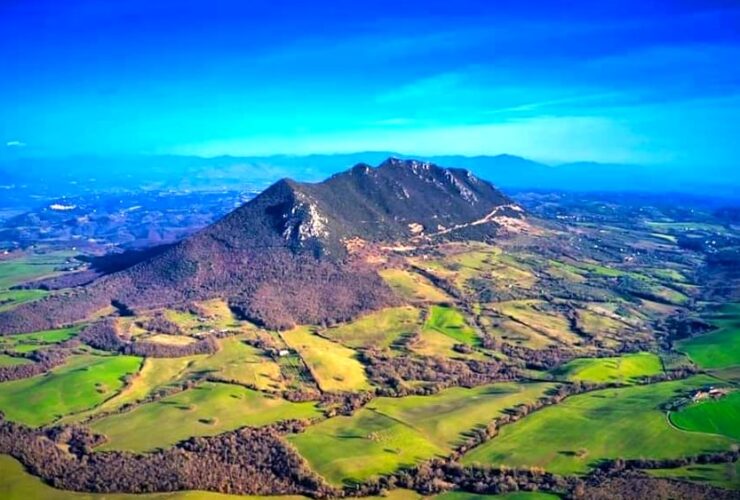 Monte Soratte - foto aerea