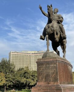 statua di Tamerlano a Tashkent