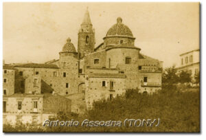 foto storica inizio novecento chiesa bisaccia - foto Antonio Assogna