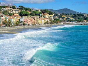 celle ligure vista dal mare